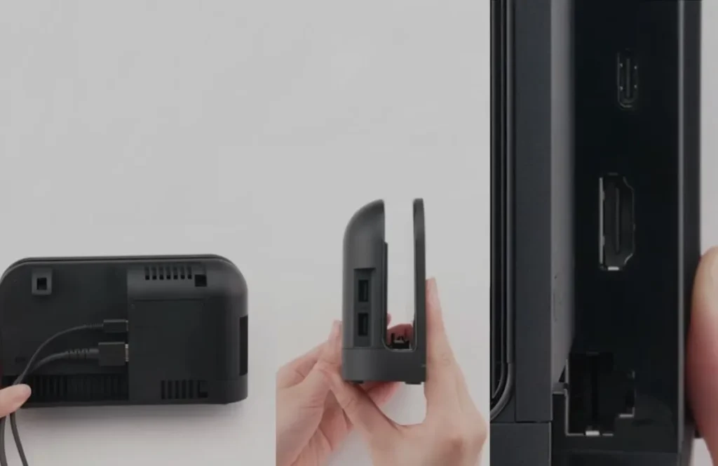 واجهة جهاز nintendo switch