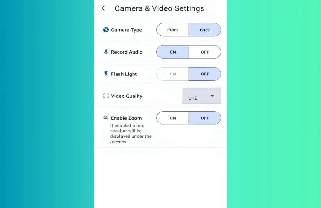 تطبيق xscamera التصوير الخفي